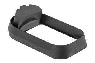 Rival Arms Glock 17 Gen 4 Magazine well features a black anodized finish